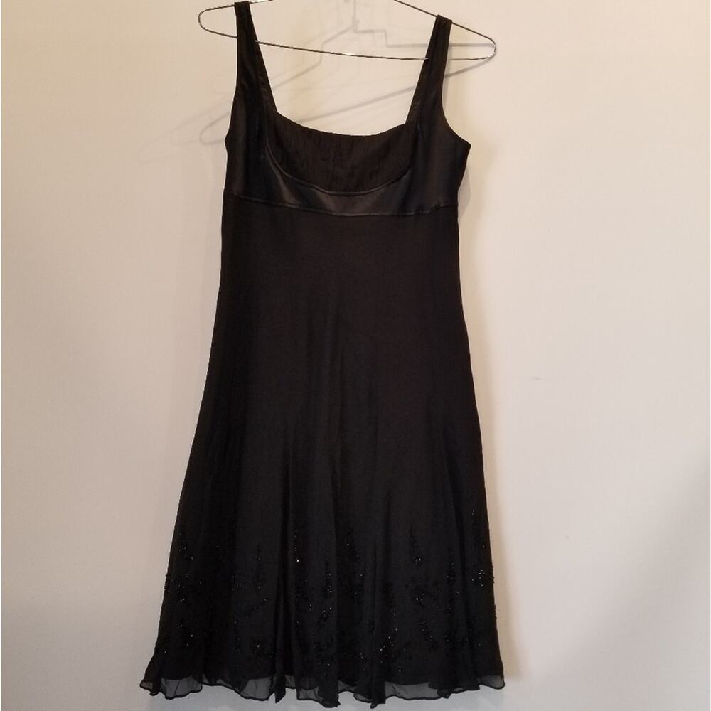 Jones New York Beaded‎ Lined Tank Dress